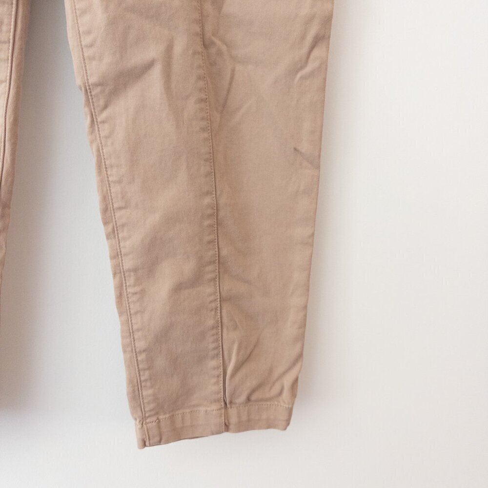 $340 Joe's Women's Beige High Waist Crop Stretch Casual Trousers Pants Size 28 - Picture 8 of 10
